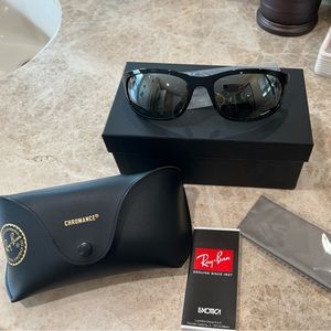 Authentic RayBan polarized sunglasses